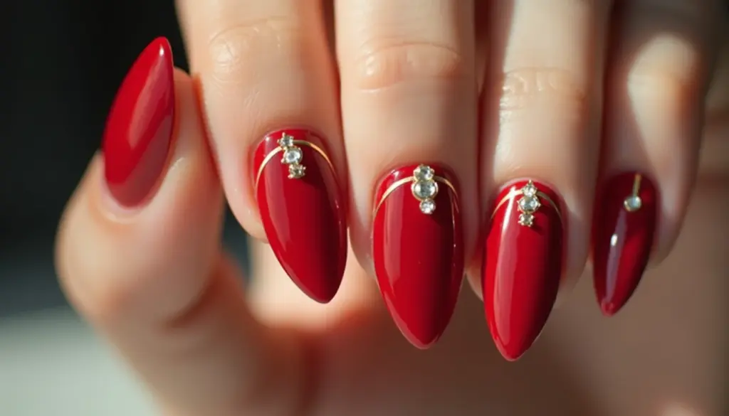 57 Ideias de Decoração de Unhas Vermelhas para Arrasar em 2026