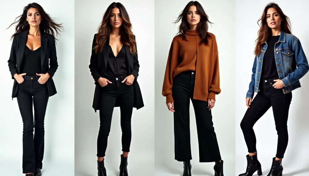 33 Look Calca Jeans Preta Para Arrasar em 2026