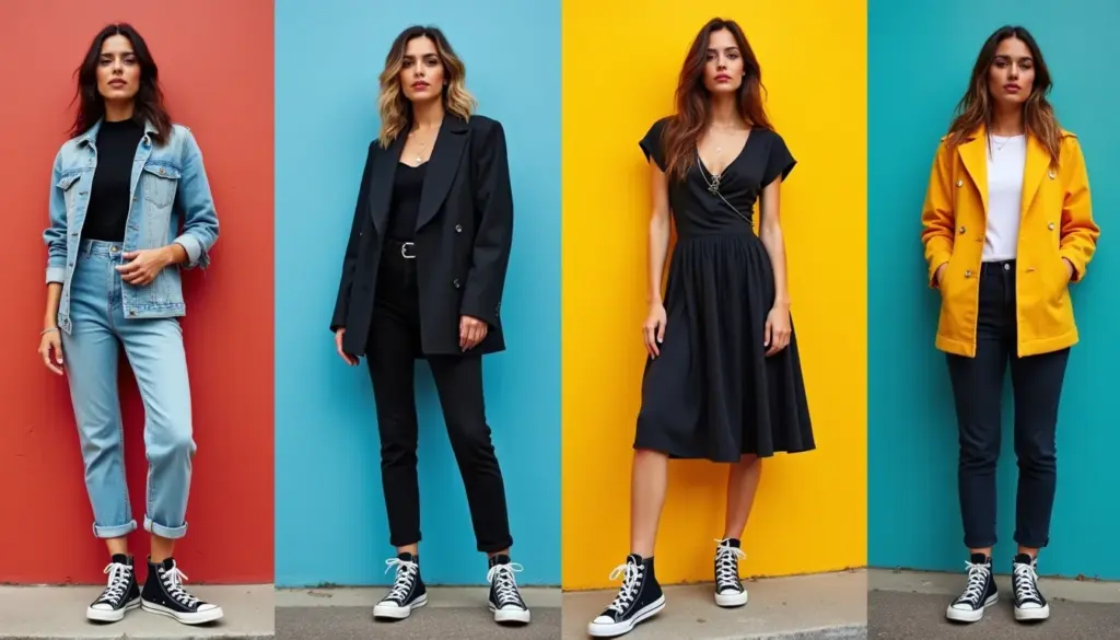 40 Ideias de Look Com All Star Preto Cano Alto para 2026 40 Ideias de Look Com All Star Preto Cano Alto para 2026