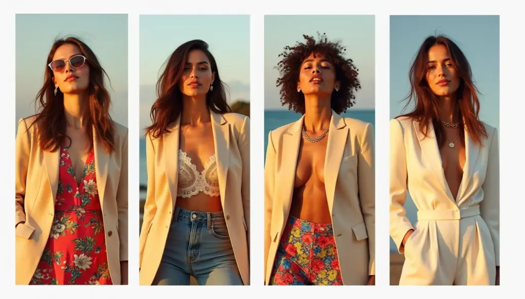 63 Looks com Blazer Nude Versáteis para Arrasar em 2026 63 Looks com Blazer Nude Versáteis para Arrasar em 2026