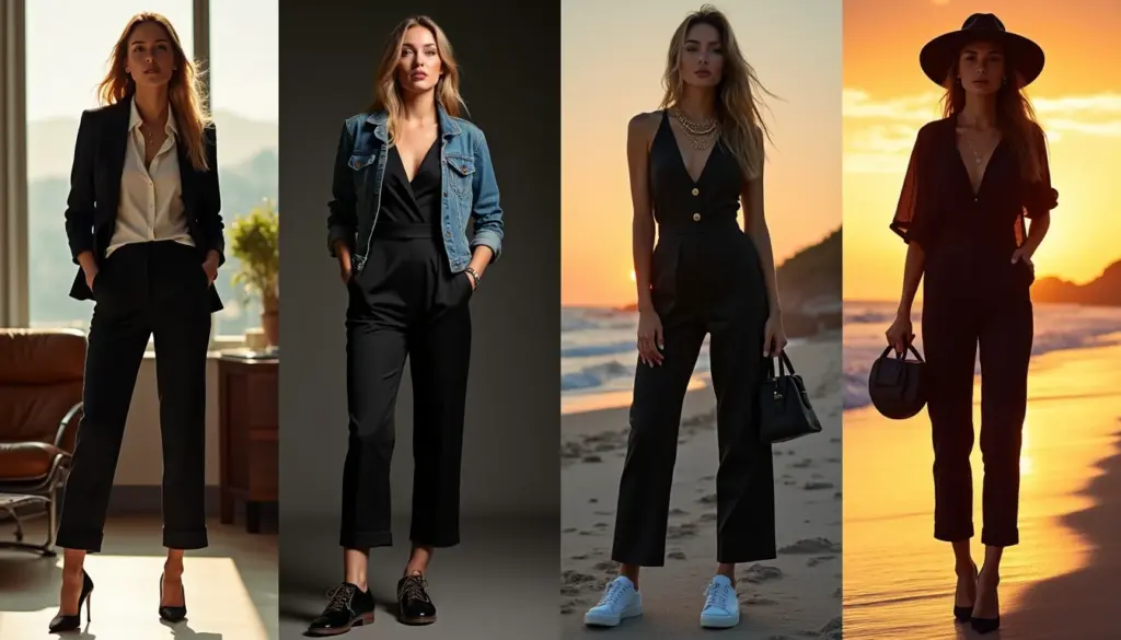 38 Looks Com Look Macaquinho Preto Para Arrasar em 2026