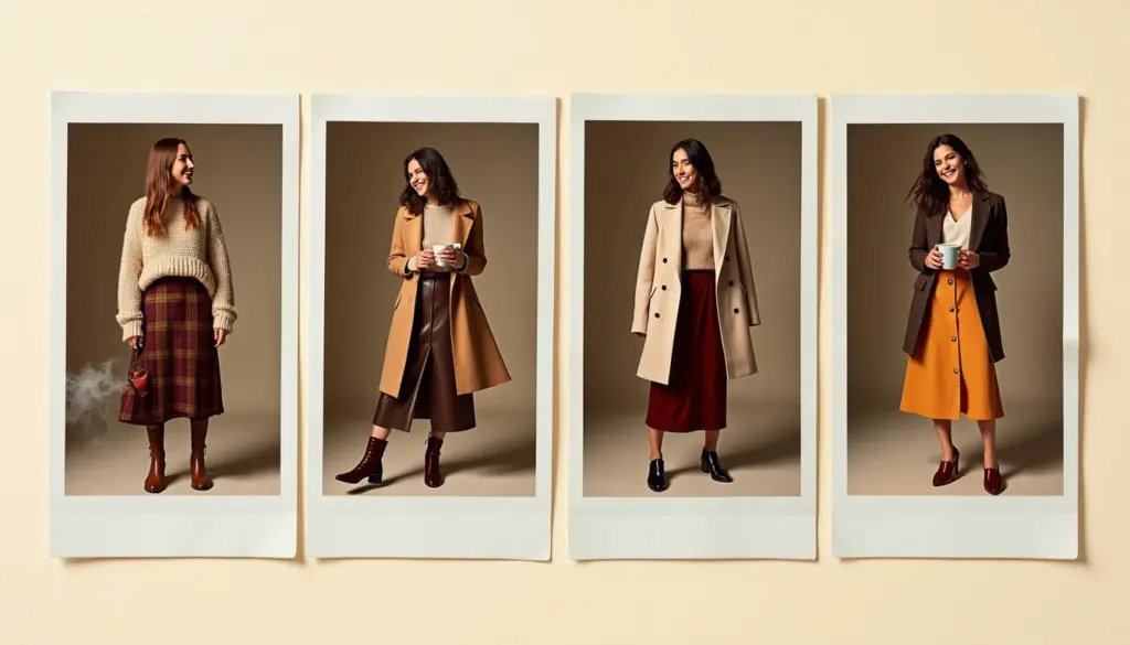 64 Looks com Saia Midi Inverno: Ideias Quentinhos e Elegantes para 2026